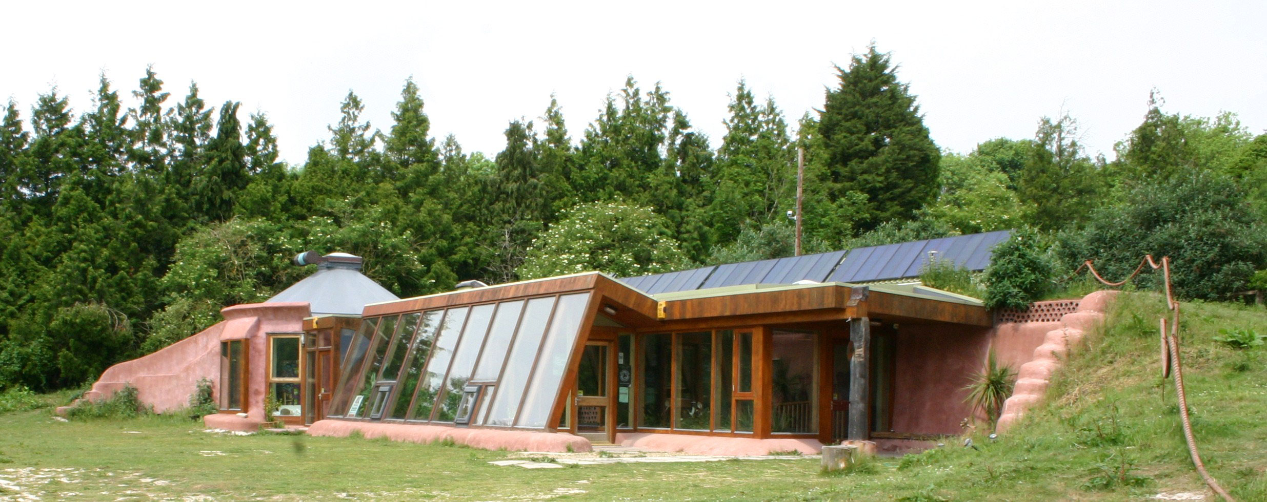 Building An Earth Friendly Self Sustaining Home LandCentral   LargeEarthship 