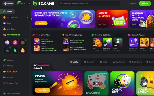 Experience the Excitement of BC.Game Casino Live Experience the Excitement of BC.Game Casino Live